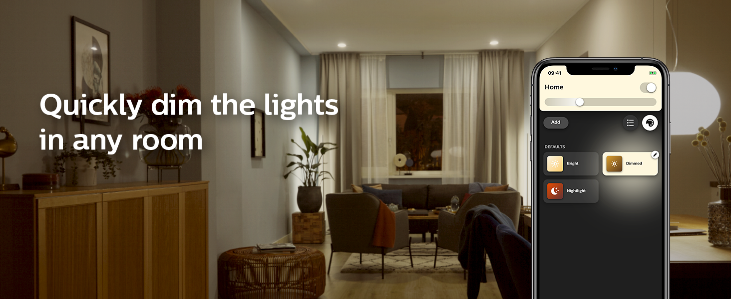 Philips Hue A19 - E26 smart bulb - 60W 4-pack